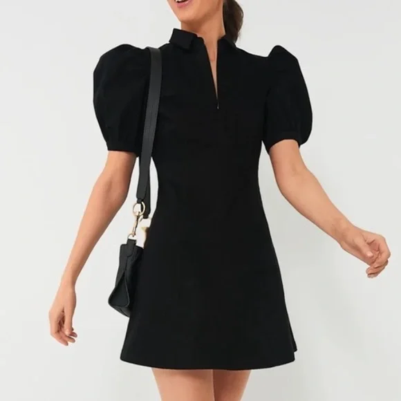 Tuckernuck | Dresses | Tuckernuck Hyacinth House Black Front Zip Denim Mini  Dress New | Poshmark